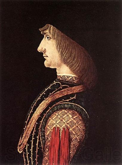 PREDIS, Ambrogio de Portrait of a Man France oil painting art